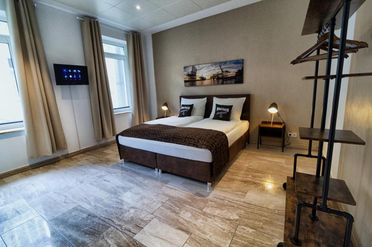Neu! Einmaliges Loft Im Binnenhafen - Hafenblick! Hamburg Bagian luar foto