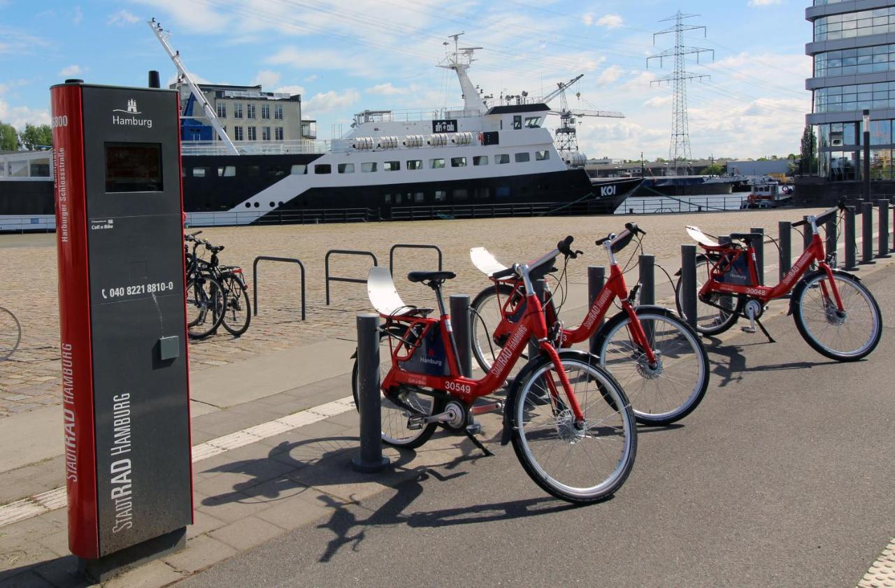 Neu! Einmaliges Loft Im Binnenhafen - Hafenblick! Hamburg Bagian luar foto